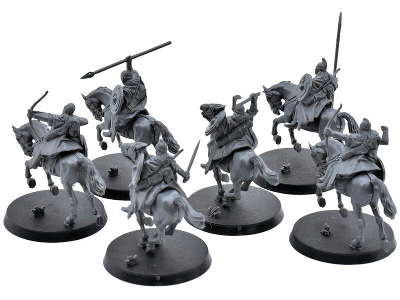 Games Workshop LOTR 6 Riders #1 Middle Earth Strategy Battle Game