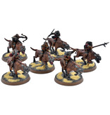 Games Workshop LOTR 6 Mordor Warg Riders #1 WELL PAINTED Middle Earth Strategy Battle Game