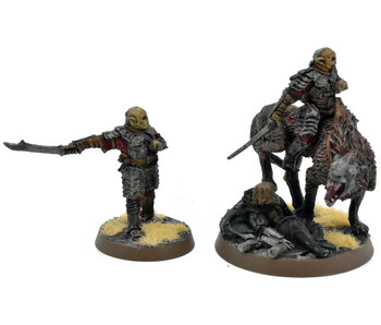LOTR Gothmog On Foot & Mouted #1 WELL PAINTED Middle Earth Strategy Battle Game
