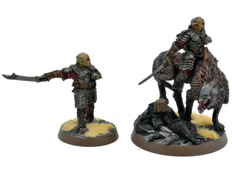 Games Workshop LOTR Gothmog On Foot & Mouted #1 WELL PAINTED Middle Earth Strategy Battle Game