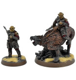 Games Workshop LOTR Gothmog On Foot & Mouted #1 WELL PAINTED Middle Earth Strategy Battle Game