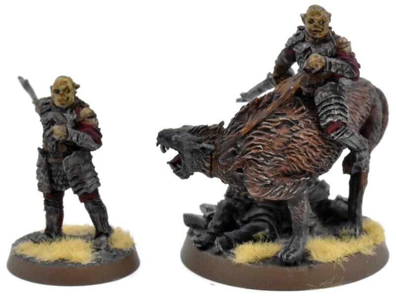 Games Workshop LOTR Gothmog On Foot & Mouted #1 WELL PAINTED Middle Earth Strategy Battle Game