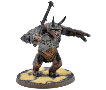 LOTR Mordor Troll Isengard #2 WELL PAINTED Middle Earth Strategy Battle Game