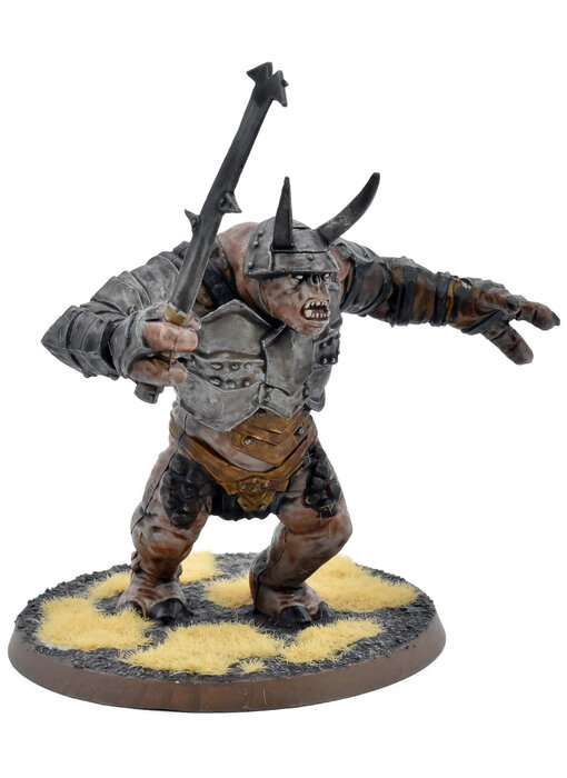 LOTR Mordor Troll Isengard #2 WELL PAINTED Middle Earth Strategy Battle Game