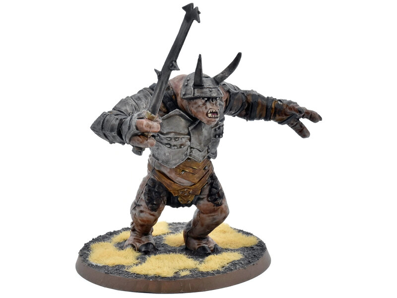 Games Workshop LOTR Mordor Troll Isengard #2 WELL PAINTED Middle Earth Strategy Battle Game