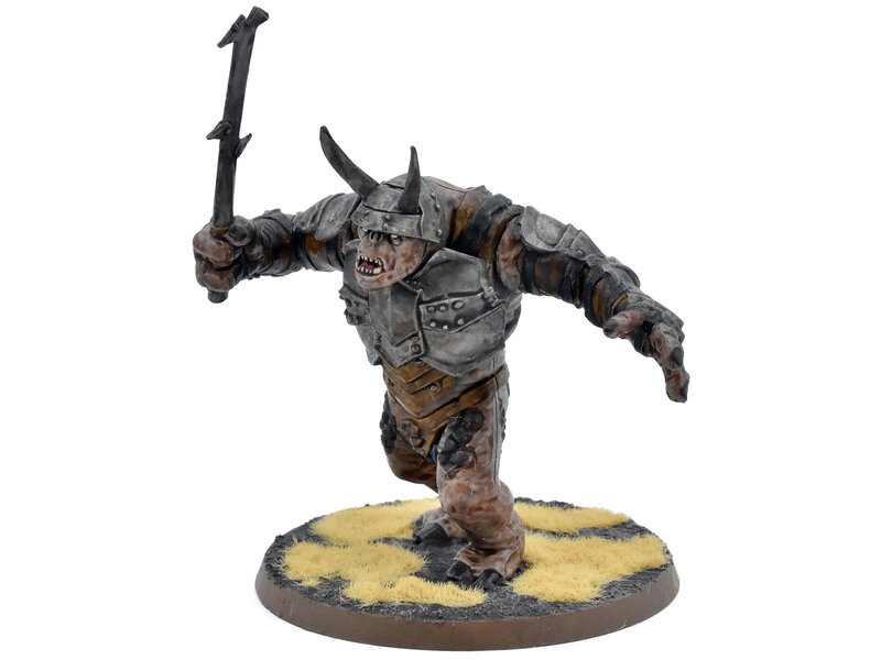 Games Workshop LOTR Mordor Troll Isengard #2 WELL PAINTED Middle Earth Strategy Battle Game