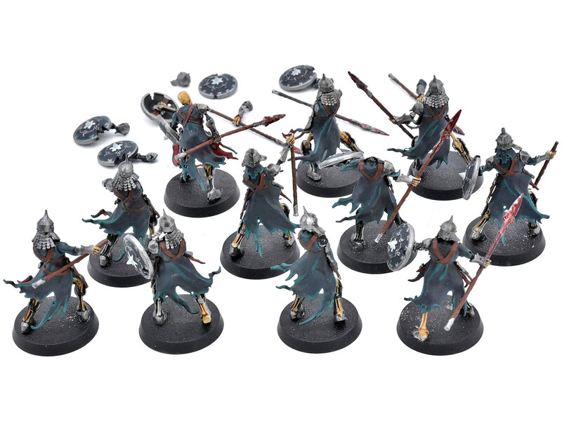 Games Workshop SOULBLIGHT GRAVELORDS 11 Deathrattle Skeletons #1 DAMAGED Sigmar Mostly Broken