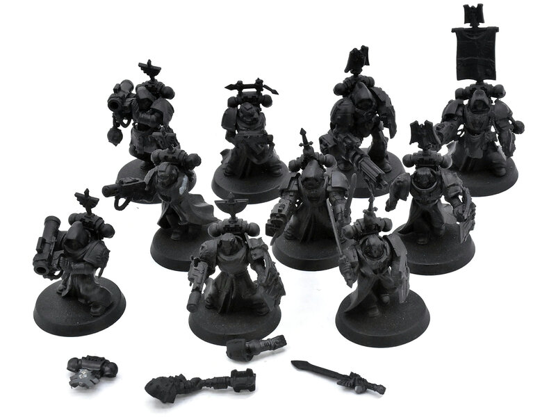 Games Workshop SPACE MARINES 10 Tactical Veterans #1 Warhammer 40K Fallen Company veterans