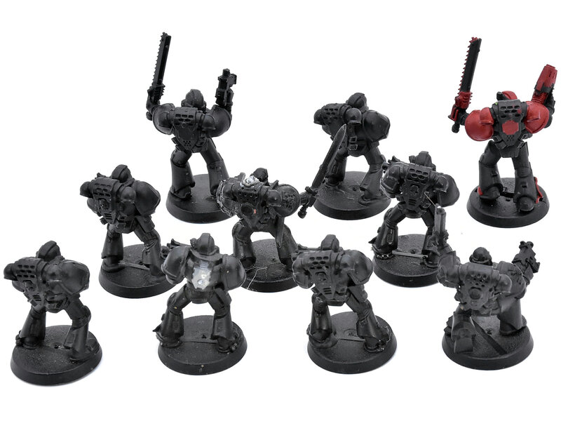 Games Workshop SPACE MARINES 10 Tactical Squad #3 Warhammer 40K