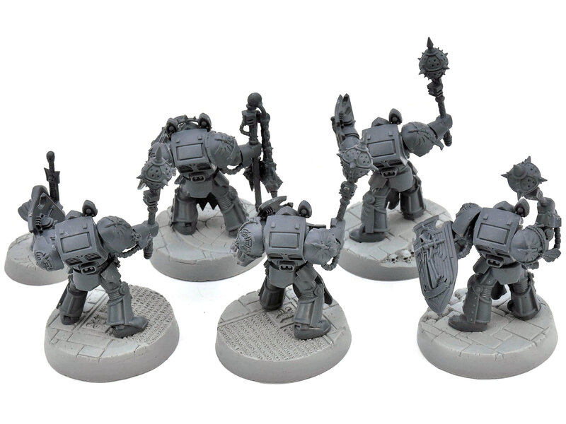 Games Workshop DARK ANGELS 5 Deathwing Knights #2 Warhammer 40K