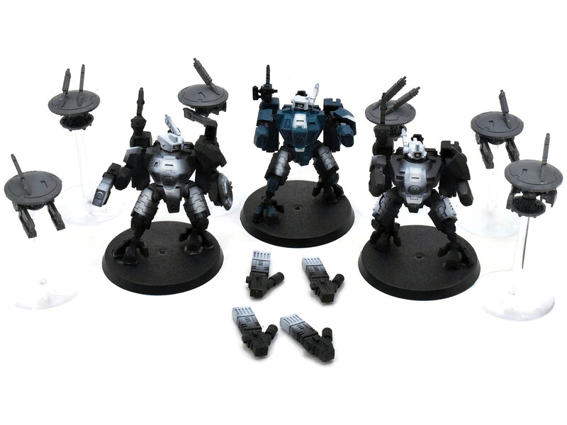 Games Workshop TAU EMPIRE 3 Xv8 Crisis Battlesuits #1 Warhammer 40K