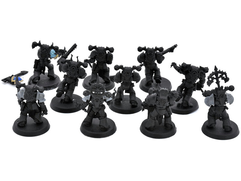 Games Workshop CHAOS SPACE MARINES 10 Legionaries #2 Warhammer 40K