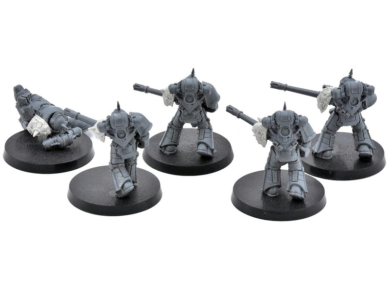 Games Workshop CHAOS SPACE MARINES 5 Havocs #4 CONVERTED Warhammer 40K