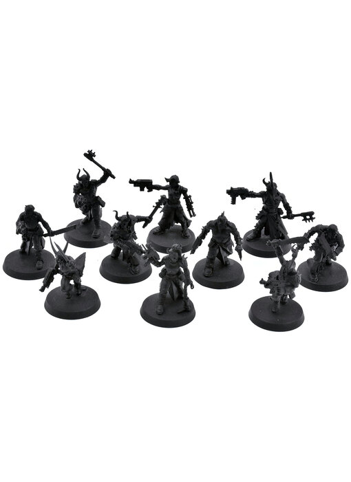 CHAOS SPACE MARINES 10 Chaos Cultists #1 Warhammer 40K
