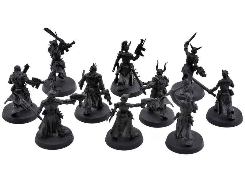 Games Workshop CHAOS SPACE MARINES 10 Chaos Cultists #1 Warhammer 40K