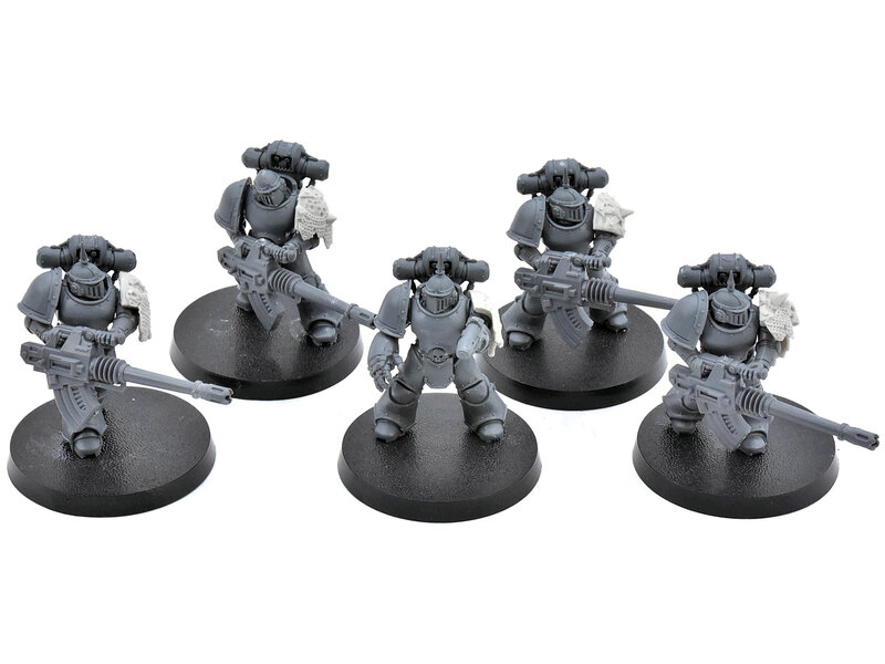 Games Workshop CHAOS SPACE MARINES 5 Havocs #3 CONVERTED Warhammer 40K