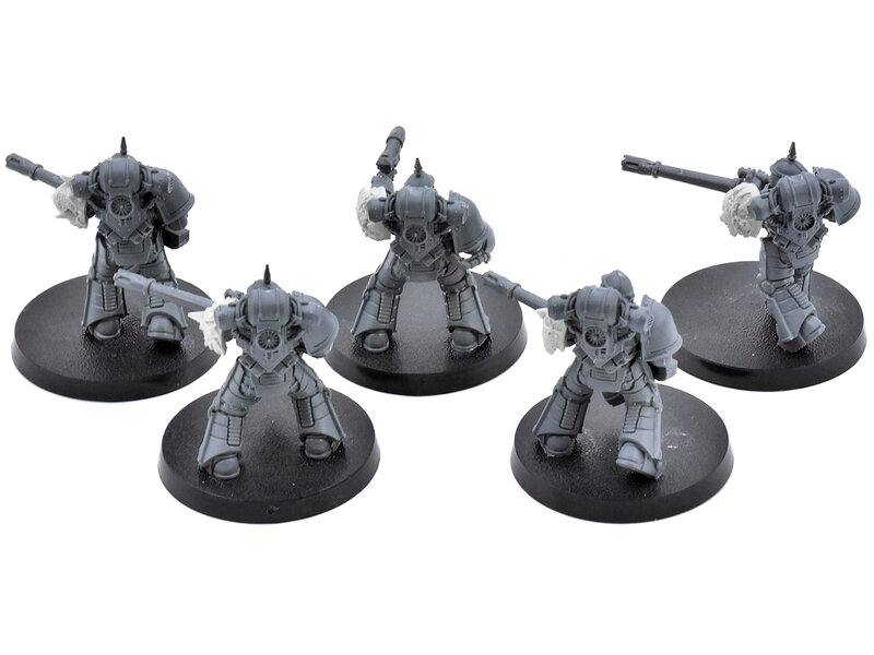 Games Workshop CHAOS SPACE MARINES 5 Havocs #3 CONVERTED Warhammer 40K