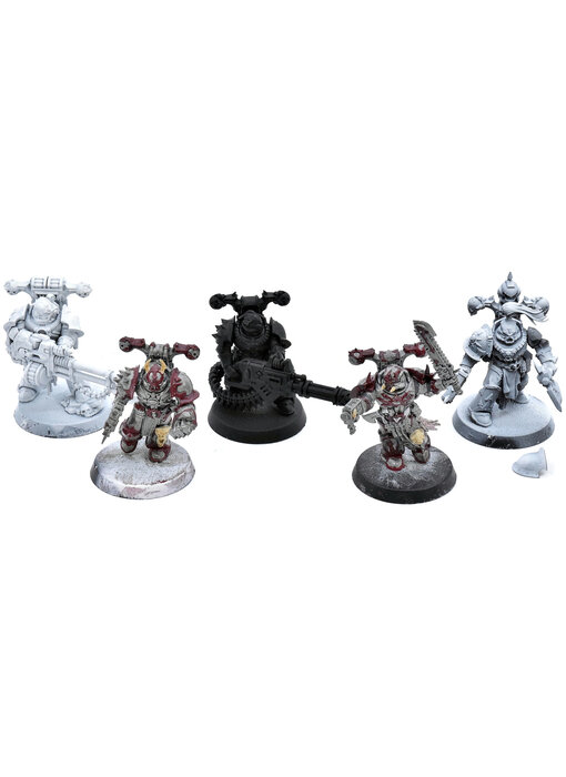 CHAOS SPACE MARINES 5 Legionaries #3 Warhammer 40K