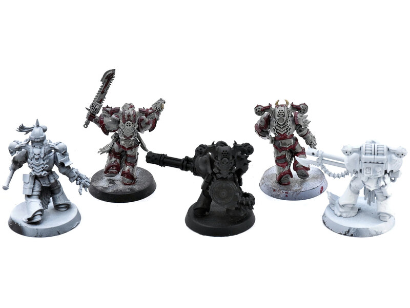 Games Workshop CHAOS SPACE MARINES 5 Legionaries #3 Warhammer 40K