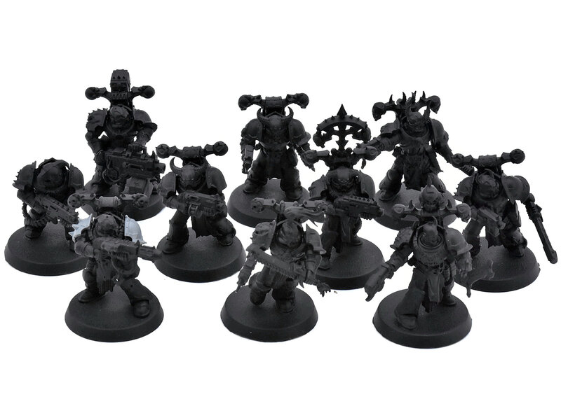 Games Workshop CHAOS SPACE MARINES 10 Legionaries #1 Warhammer 40K