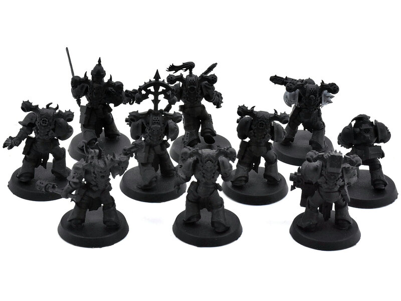 Games Workshop CHAOS SPACE MARINES 10 Legionaries #1 Warhammer 40K