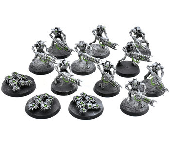 NECRONS 10 Necron Warriors With Scarab Swarms #2 Warhammer 40K