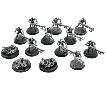 NECRONS 10 Necron Warriors With Scarab Swarms #1 Warhammer 40K