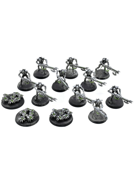NECRONS 10 Necron Warriors With Scarab Swarms #1 Warhammer 40K