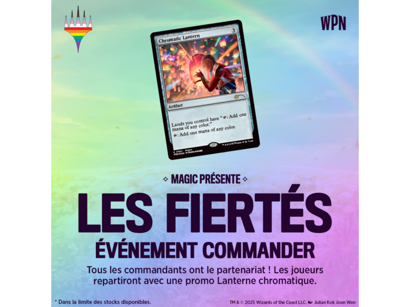 Commander Pride Event - June 29 13h