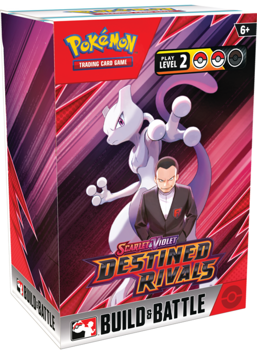 Pokemon SV10 Destined Rivals Build & Battle Box