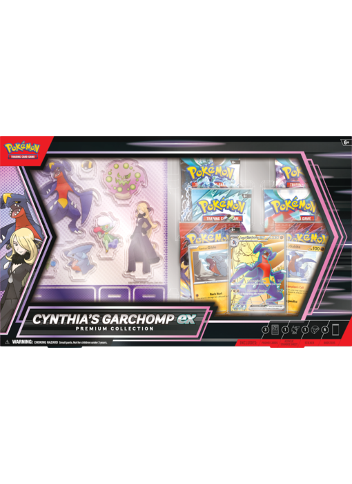 Pokemon Cynthia's Garchomp Ex Premium Collection
