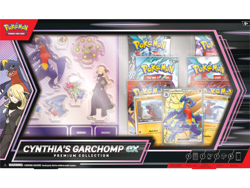 Pokémon Trading cards Pokemon Cynthia's Garchomp Ex Premium Collection