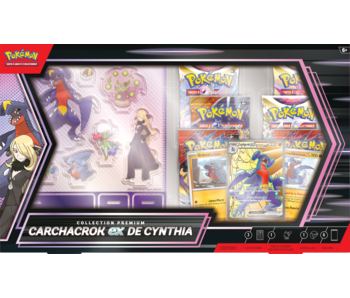 Pokemon Cynthia's Garchomp Ex Premium Collection (FRENCH)