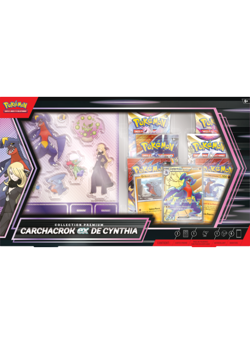 Pokemon Cynthia's Garchomp Ex Premium Collection (FRENCH)