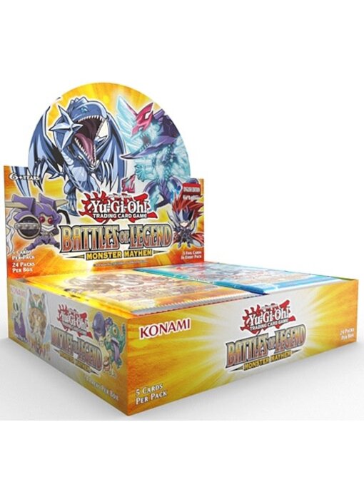 Yu-Gi-Oh! Battles Of Legend Monster Mayhem Booster Box