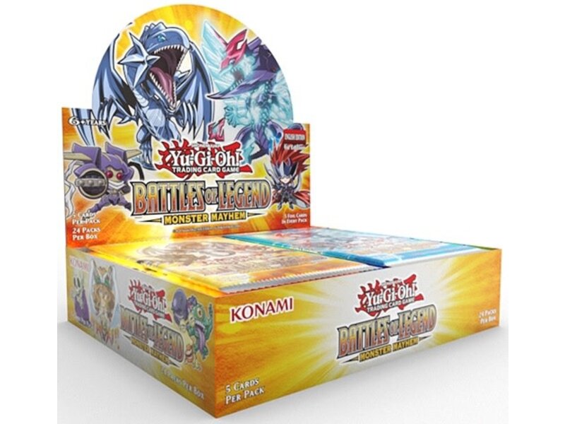 Konami Yu-Gi-Oh! Battles Of Legend Monster Mayhem Booster Box