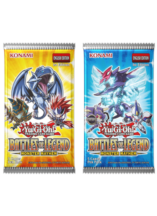 Yu-Gi-Oh! Battles Of Legend Monster Mayhem Booster Pack