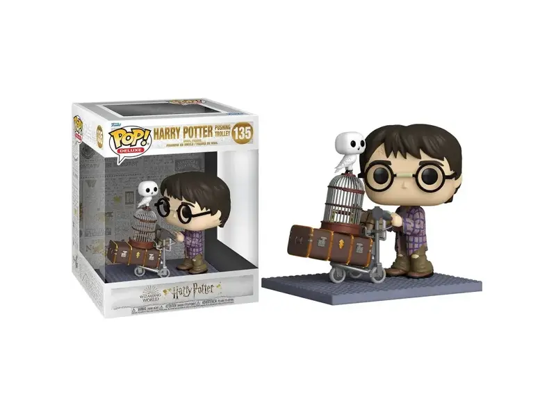 Funko Pop! Vinyl - Harry Potter - Harry Pushing Trolley Figure
