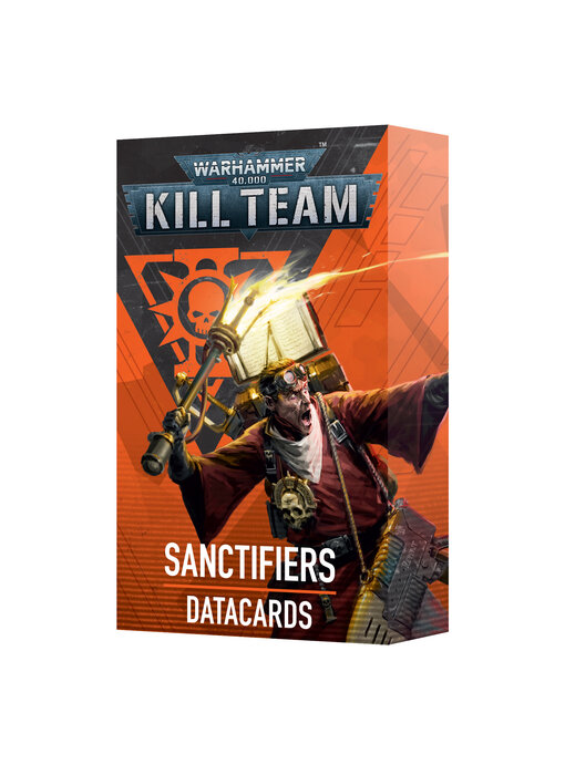 Kill Team Sanctifiers Datacards (English) (PRE ORDER) (Release June 28)