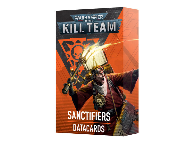 Games Workshop Kill Team Sanctifiers Datacards (English) (PRE ORDER) (Release June 28)