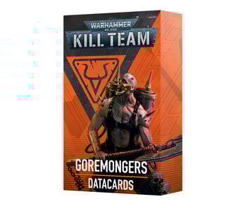 Kill Team Goremongers Datacards (English) (PRE ORDER) (Release June 28)