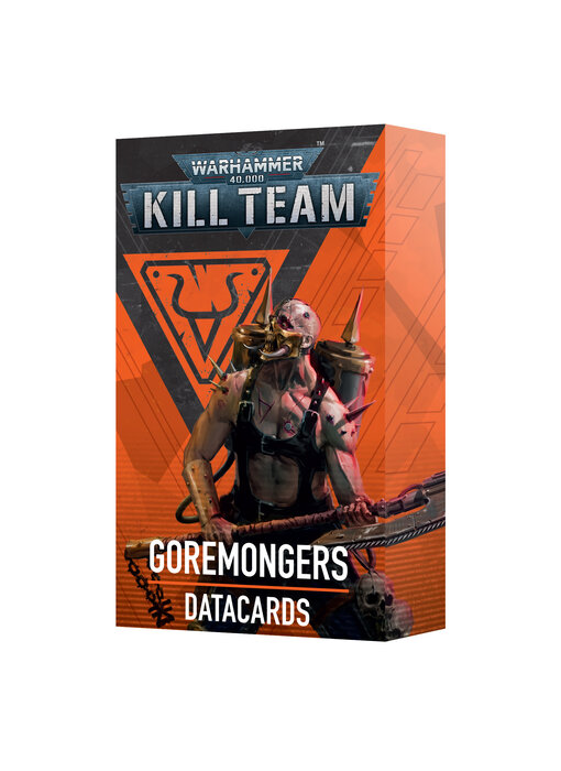Kill Team Goremongers Datacards (English) (PRE ORDER) (Release June 28)