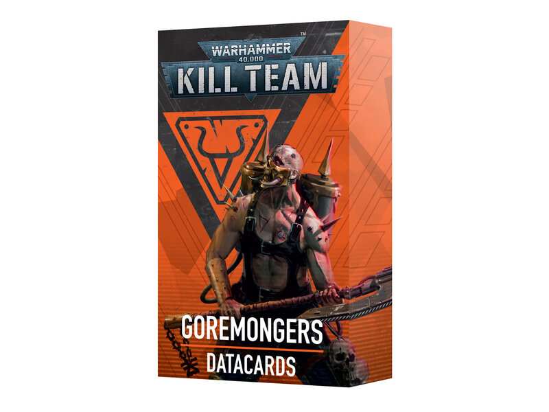 Games Workshop Kill Team Goremongers Datacards (English) (PRE ORDER) (Release June 28)