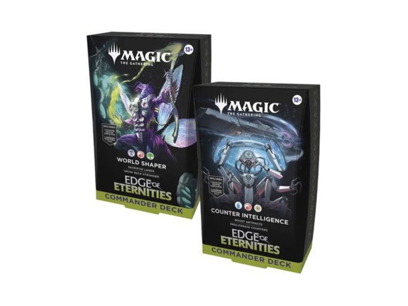 Magic The Gathering MTG Edge of Eternities Commander Bundle (EN) (PRE ORDER) (1 deck of each)