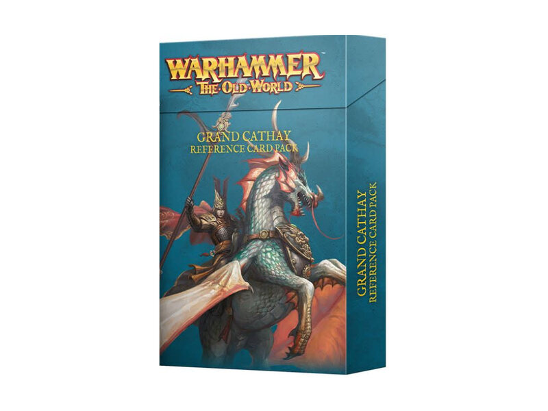 Games Workshop Grand Cathay Reference Card Pack (PRE ORDER) (Release July 12)