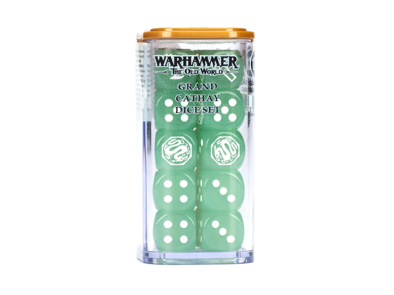 Games Workshop The Old World Grand Cathay Dice (PRE ORDER) (Release July 05)