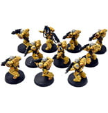 Games Workshop SPACE MARINES Imperial Fists 10 Intercessors #2 WELL PAINTED Warhammer 40K