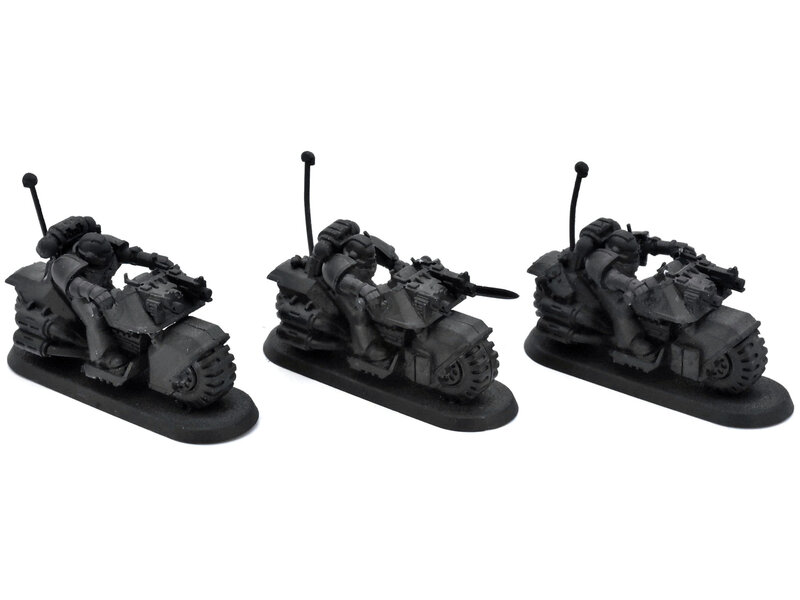 Games Workshop SPACE MARINES 3 Bike Squadron #12 Warhammer 40K