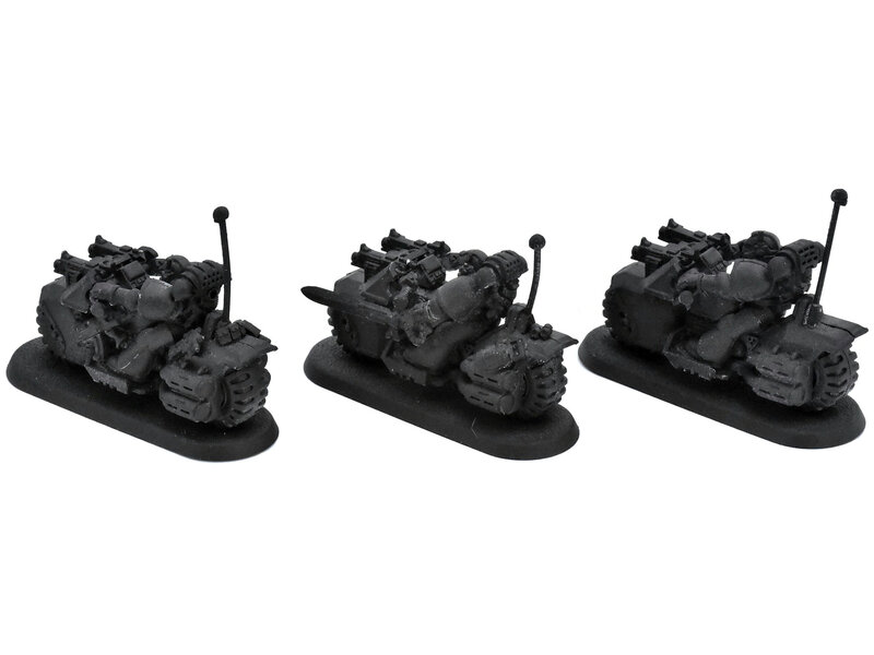 Games Workshop SPACE MARINES 3 Bike Squadron #12 Warhammer 40K