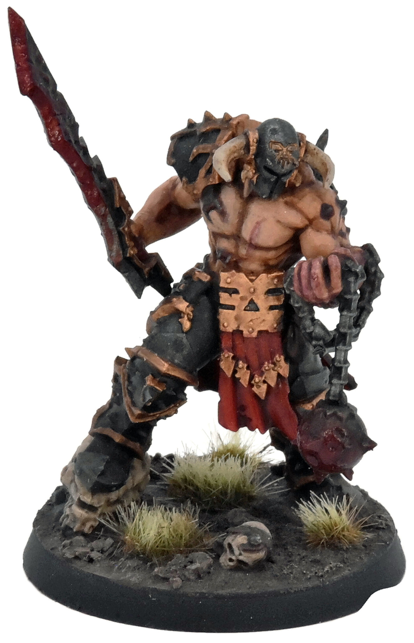 その他 Judgements of Khorne & Slaughterpriest BLADES OF KHORNE SLAUGHTERPRIEST WITH HACKBLADE AND WRATH
